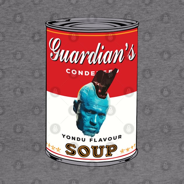 The Galaxy Yondu Soup Warhol by MelCerries